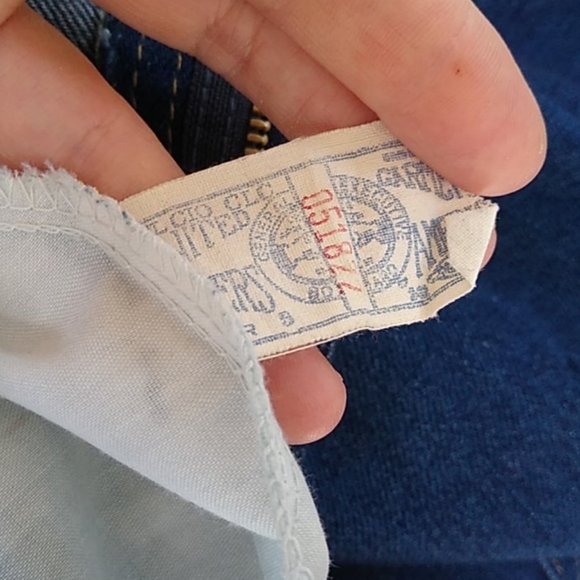 Vintage Lee Denim Midi Skirt size 10/12 - Picture 5 of 5